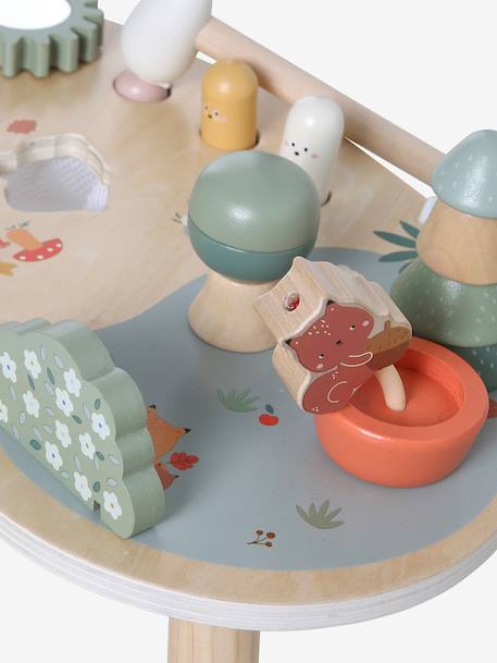 Table d'activités HAPPY FOREST en bois FSC® écru 6 - vertbaudet enfant 