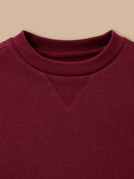Sweat garçon Bordeaux+Ciel 2 - vertbaudet enfant 