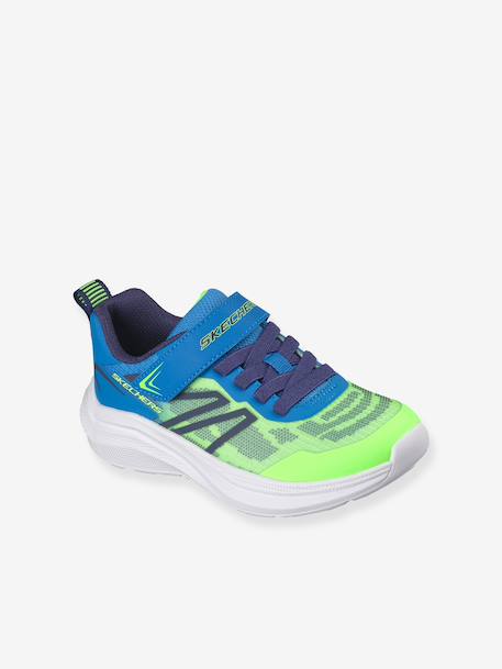 Baskets Microspec Velocity bleu 2 - vertbaudet enfant 