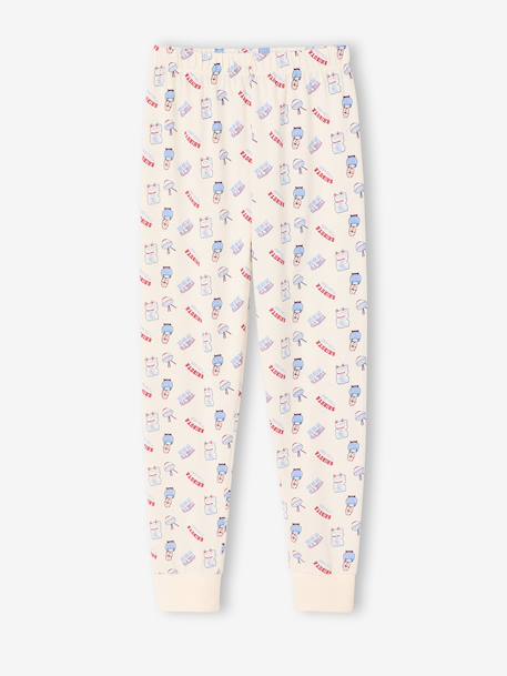Lot de 2 pyjamas fille beige 4 - vertbaudet enfant 