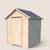 Cabane en bois avec fenêtre et boîte aux lettres garance Beige 1 - vertbaudet enfant 