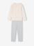 Lot de 2 pyjamas fille beige 8 - vertbaudet enfant 