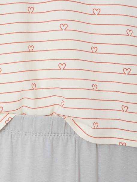 Lot de 2 pyjamas fille beige 10 - vertbaudet enfant 