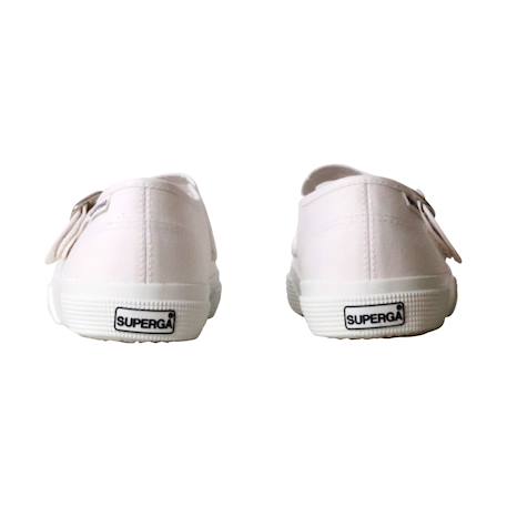 Ballerines à brides Blanc+Noir  blanc+Rouge blanc 4 - vertbaudet enfant 