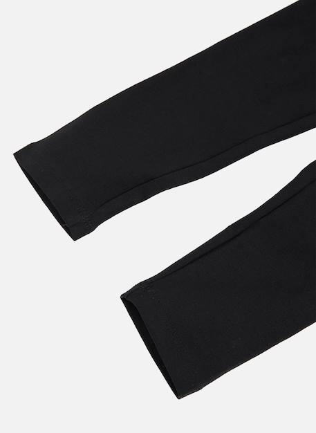 Legging fille en maille élastique avec noeud Noir 4 - vertbaudet enfant 