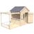 Cabane bois enfant avec pergola et comptoir epicerie Beige 3 - vertbaudet enfant 