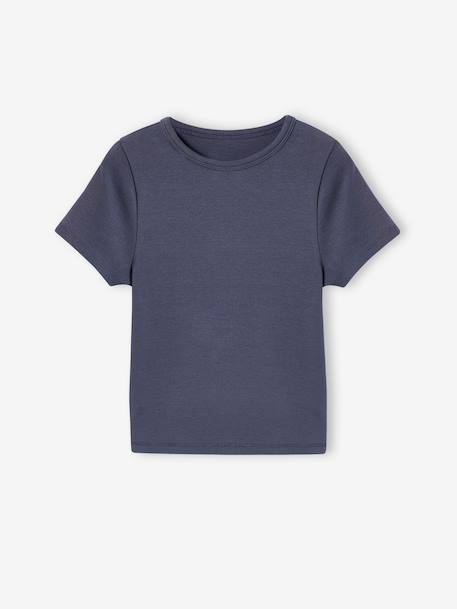 Lot de 2 T-shirts courts fille encre 2 - vertbaudet enfant 