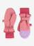 Moufles imperméables colorblock enfant KIRJAVA SNOW finkid bleu océan+rose nude 2 - vertbaudet enfant 