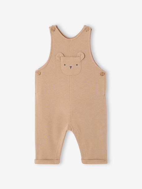 Salopette naissance bébé garçon beige chiné 1 - vertbaudet enfant 