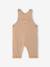 Salopette naissance bébé garçon beige chiné 1 - vertbaudet enfant 