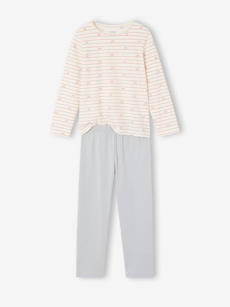 Lot de 2 pyjamas fille beige 6 - vertbaudet enfant 