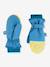 Moufles imperméables colorblock enfant KIRJAVA SNOW finkid bleu océan+rose nude 1 - vertbaudet enfant 