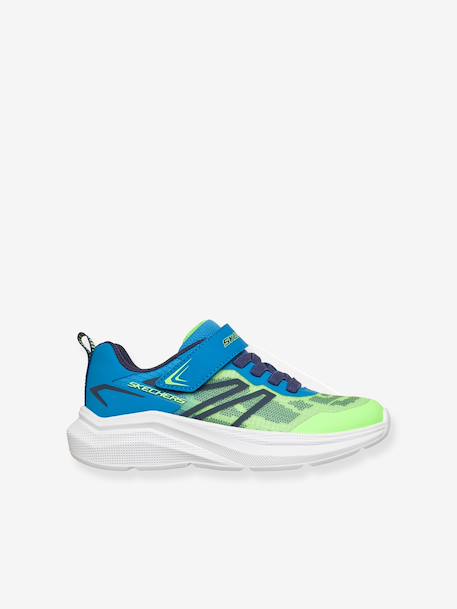 Baskets Microspec Velocity bleu 3 - vertbaudet enfant 