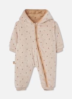 Bébé-Manteau, combipilote, nid d'ange-Combipilote bébé imprimée à capuche