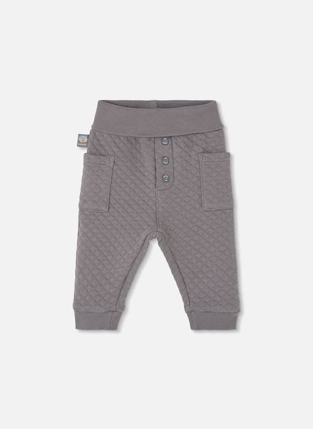Ensemble bébé garçon maille imprimé hiboux Bleu 4 - vertbaudet enfant 