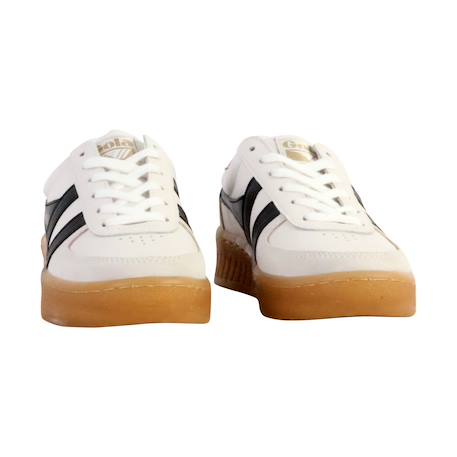 Baskets basses à lacets Blanc noir chalk rose gum 5 - vertbaudet enfant 