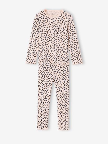 Lot de 2 pyjamas fille manches longues rose pâle 6 - vertbaudet enfant 