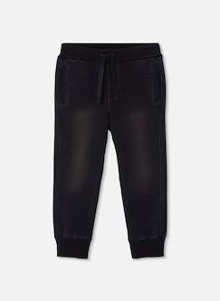 Pantalon molleton garçon effet denim  - vertbaudet enfant