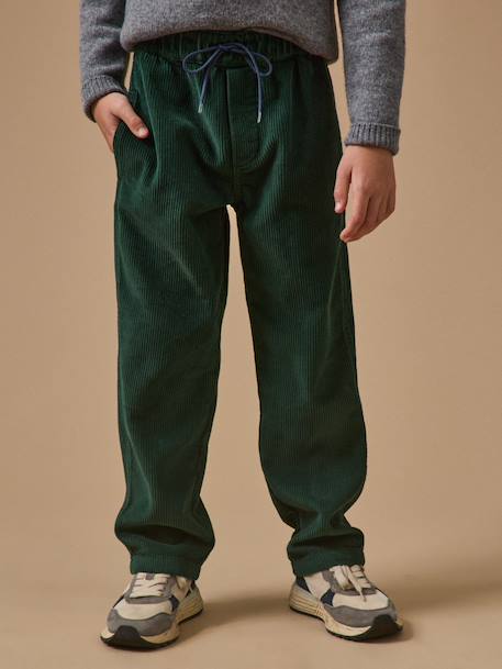 Garçon-Pantalon-Pantalon relax en velours côtelé garçon