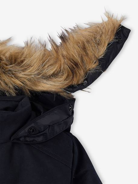 Parka fille 3 en 1 hiver à capuche kaki+noir+PURPLE DARK+sauge+Vert+vert de gris 29 - vertbaudet enfant 