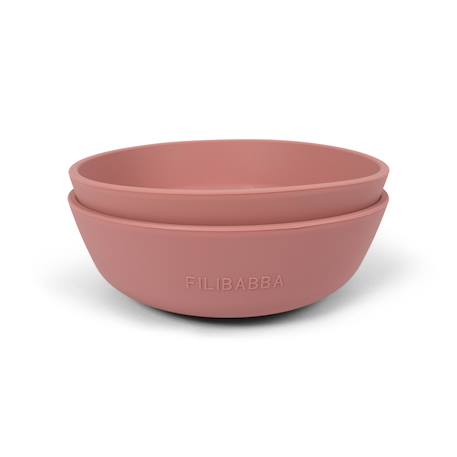 Bol en silicone Rose 1 - vertbaudet enfant 