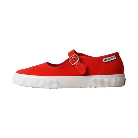 Ballerines à brides Blanc+Noir  blanc+Rouge blanc 14 - vertbaudet enfant 