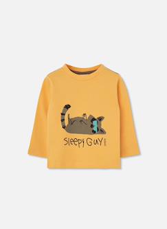 Garçon-T-shirt, polo, sous-pull-T-shirt-T-shirt en maille garçon imprimé chat