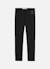 Legging fille en maille élastique avec noeud Noir 1 - vertbaudet enfant 