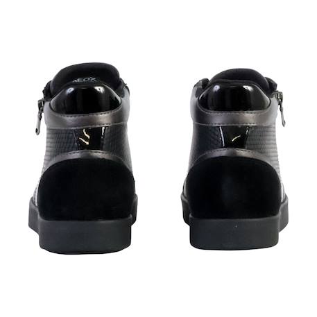 Baskets montantes à lacets Noir 4 - vertbaudet enfant 