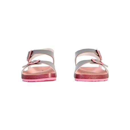 Sandales à brides Argent rose+Rose c0514 5 - vertbaudet enfant 