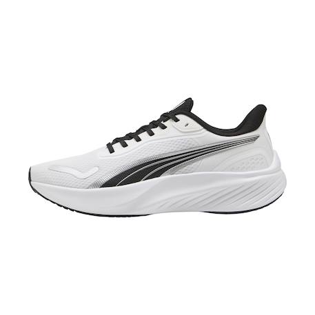 Baskets basses à lacets Blanc   noir 2 - vertbaudet enfant 