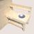 Cabane en bois enfant cuisine et table blanche Marron 6 - vertbaudet enfant 