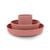 Service de table en silicone Rose+Vert 1 - vertbaudet enfant 