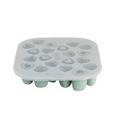 Puériculture-Repas-Vaisselle, coffret repas-Boite de conservation-Moule mini multiportions silicone 20x35ml