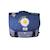 Cartable réversible 2 compartiments Daisy- 38 cm Bleu 1 - vertbaudet enfant 