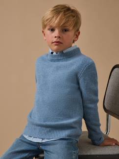-Pull garçon en laine merinos