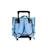 Cartable à roulettes 2 compartiments Cybel Licorne - 38 cm Bleu 4 - vertbaudet enfant 