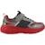 Baskets enfant garçon Gris ccyl+Noir bblm+Rouge gurd 13 - vertbaudet enfant 