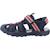 Sandales garçon modèle j vaniett boy Bleu c0735+Noir c9025 2 - vertbaudet enfant 