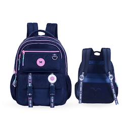 -Sac à dos scolaire - 2 compartiments Marshmallow - Pixelly