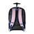 Sac à dos scolaire à roulettes 2 compartiments Phileas Cygne - 45 cm Bleu 4 - vertbaudet enfant 