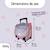 Cartable à roulettes réversible 2 compartiments Happy Jean - 38 cm Bleu 3 - vertbaudet enfant 