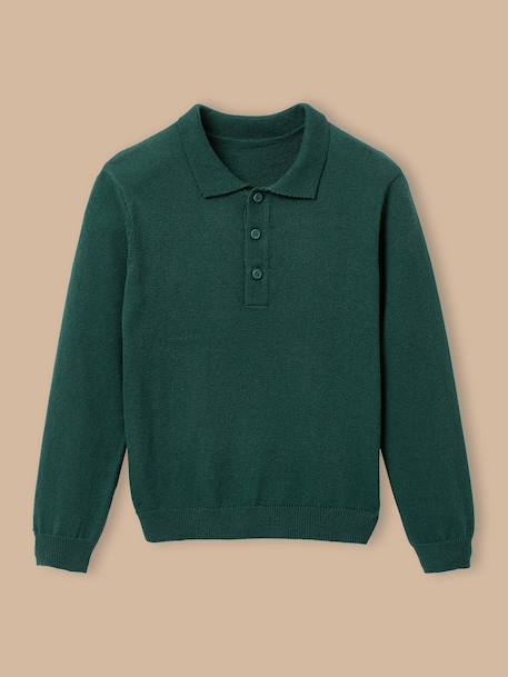 Garçon-Pull, gilet, sweat-Pull col polo garçon