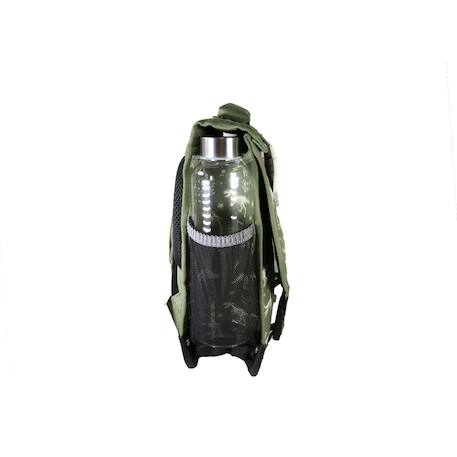 Cartable réversible 2 compartiments  Jurassic - 38 cm Vert 3 - vertbaudet enfant 