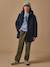 Parka doudoune garçon Kaki+Marine 10 - vertbaudet enfant 