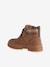 Boots garçon à scratchs marron 3 - vertbaudet enfant 