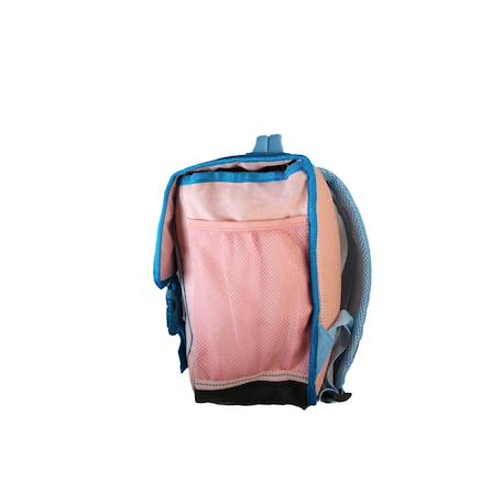 Cartable scolaire 2 compartiments Cybel Licorne Fleurie - 38 cm Bleu 3 - vertbaudet enfant 