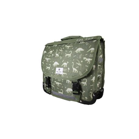 Cartable réversible 1 compartiment Jurassic - 35 cm Vert 2 - vertbaudet enfant 