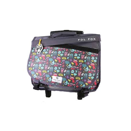 Cartable à roulettes réversible 2 compartiments Rider - 38 cm Bleu 6 - vertbaudet enfant 