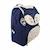 Sac à dos de maternelle réversible Foxy Bleu 4 - vertbaudet enfant 
